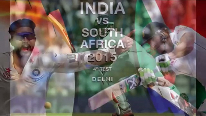 india vs south africa 4th test day 1, highlights kotla