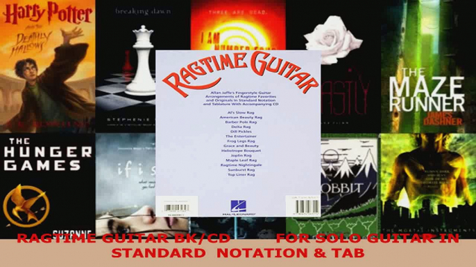 Read  RAGTIME GUITAR BKCD         FOR SOLO GUITAR IN STANDARD  NOTATION  TAB Ebook Free