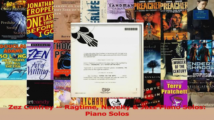 PDF Download  Zez Confrey  Ragtime Novelty  Jazz Piano Solos Piano Solos Read Full Ebook