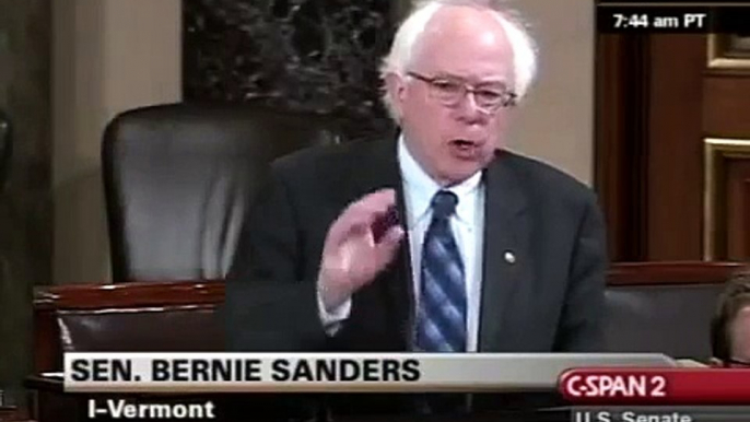 Bernie Sanders on National Usury Act (2) [Fiscal Crisis 2009 (11)] (4/27/2009)