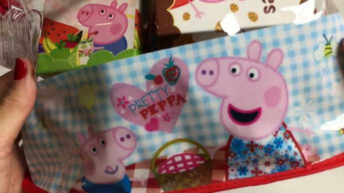 Peppa Pigs Sweets Bag Play Doh Food Snacks Los Dulces de Peppa Play Food Cooking Set Toy