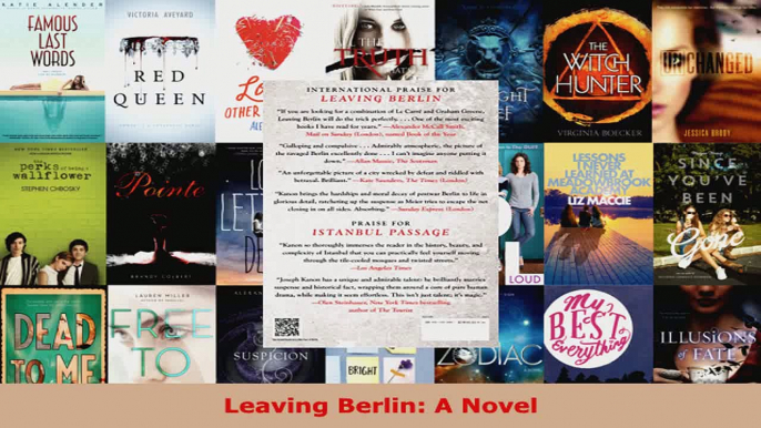 Read  Leaving Berlin A Novel Ebook Free