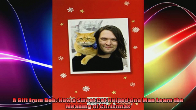 A Gift from Bob How a Street Cat Helped One Man Learn the Meaning of Christmas