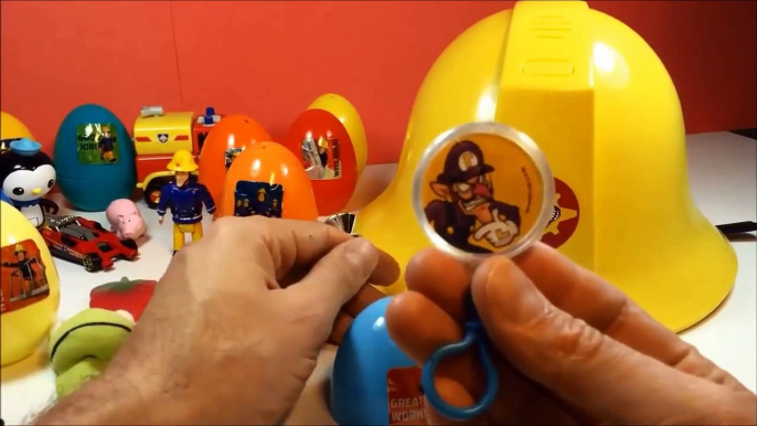 sam le pompier fireman sam toys and surprise eggs octonautas oeufs surprises avec jouets dedans  fireman sam toys	octonautas toys	strażak sam zabawki	octonautas juguetes	sam le pompier