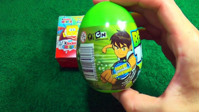 8 Surprise Eggs Kinder Surprise SpongeBob Surprise Eggs Toy Story Cars Spider man