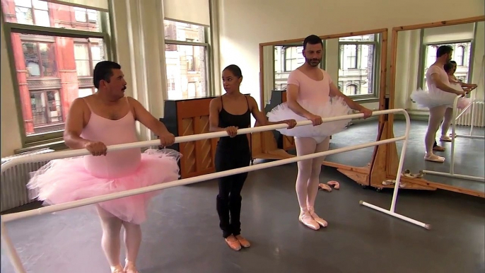 Misty Copeland Gives Jimmy Kimmel and Guillermo a Ballet Lesson