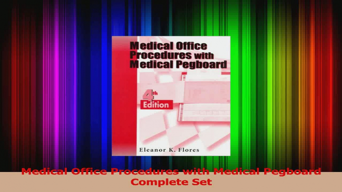 PDF Download  Medical Office Procedures with Medical Pegboard Complete Set PDF Full Ebook