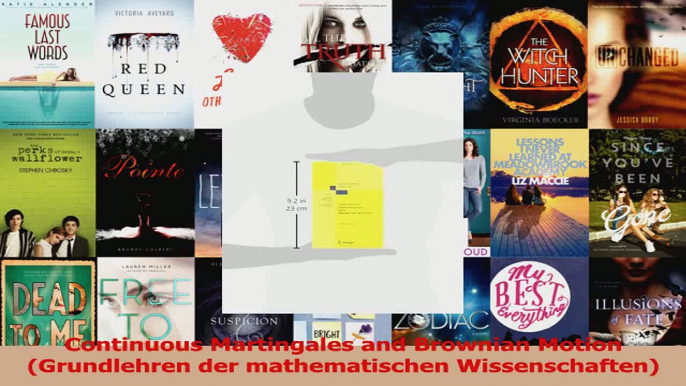 PDF Download  Continuous Martingales and Brownian Motion Grundlehren der mathematischen Wissenschaften Download Online