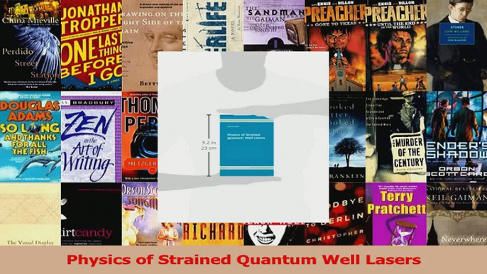 PDF Download  Physics of Strained Quantum Well Lasers PDF Online