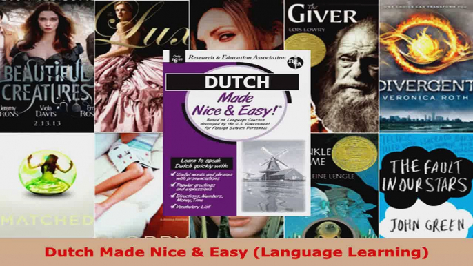 Download  Dutch Made Nice  Easy Language Learning PDF Free