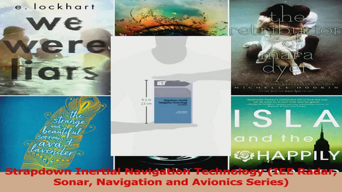 PDF Download  Strapdown Inertial Navigation Technology IEE Radar Sonar Navigation and Avionics Series PDF Online