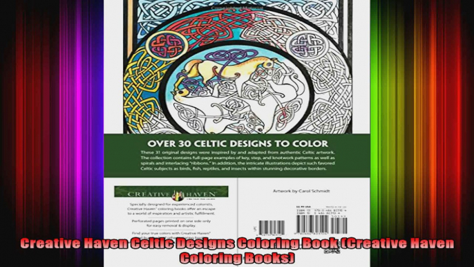 Creative Haven Celtic Designs Coloring Book Creative Haven Coloring Books