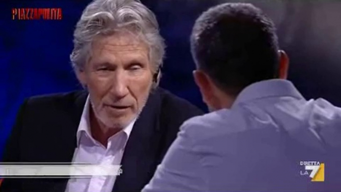 Roger Waters - Piazza Pulita  #La7 (03 dicembre 2015)