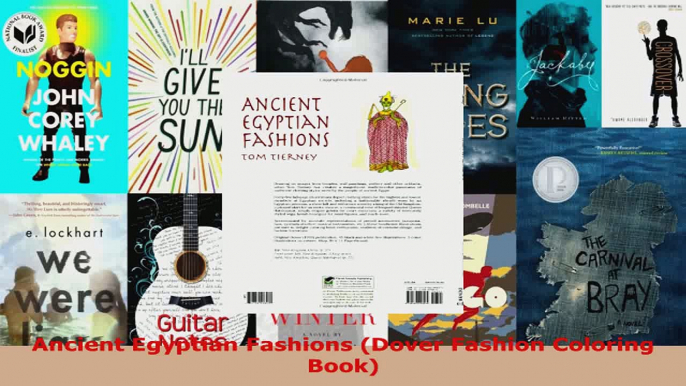 Read  Ancient Egyptian Fashions Dover Fashion Coloring Book Ebook Free