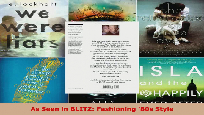 Download  As Seen in BLITZ Fashioning 80s Style PDF Free