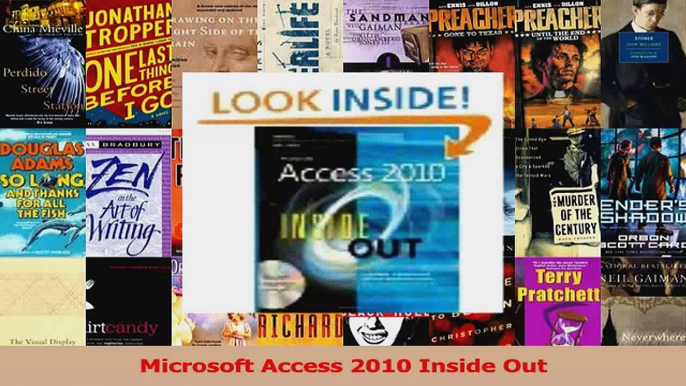 Download  Microsoft Access 2010 Inside Out PDF Online