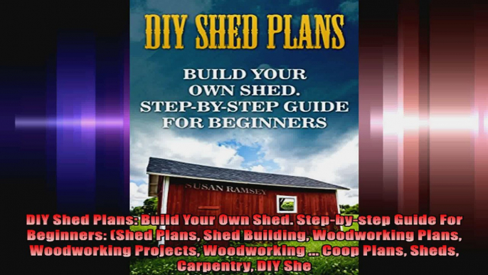 DIY Shed Plans Build Your Own Shed Stepbystep Guide For Beginners Shed Plans Shed