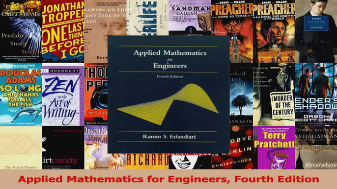 Read  Applied Mathematics for Engineers Fourth Edition Ebook Free