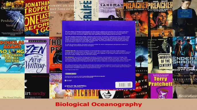 Read  Biological Oceanography Ebook Free