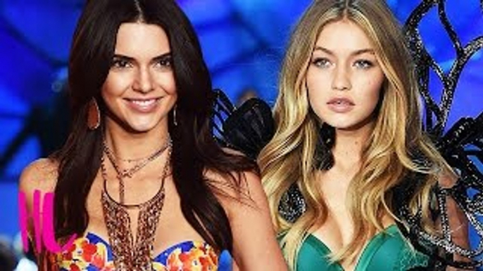 Kendall Jenner VS Gigi Hadid Sexy Lingerie VIDEO