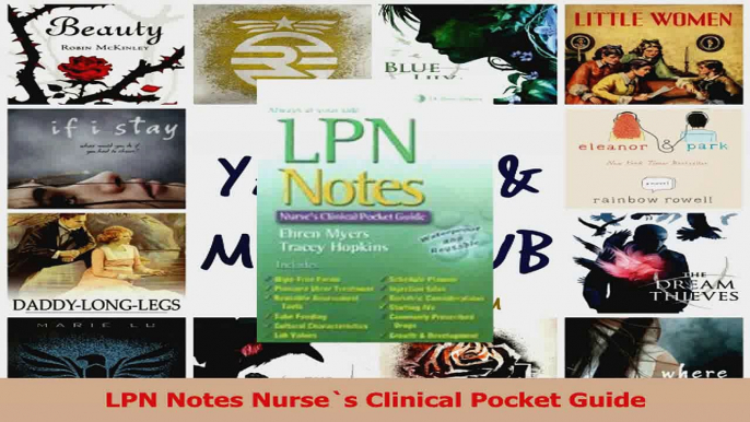 LPN Notes Nurses Clinical Pocket Guide PDF