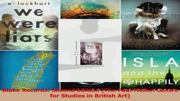 PDF Download  Blake Records Second Edition The Paul Mellon Centre for Studies in British Art Download Online