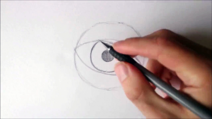 I Draw an EYE How To Draw An eye.