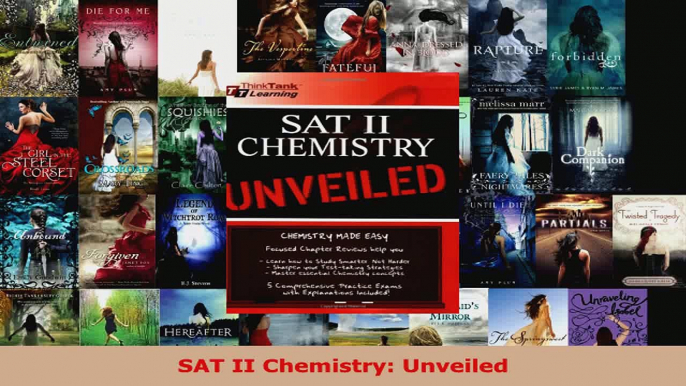 Read  SAT II Chemistry Unveiled Ebook Free