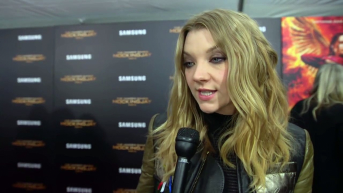 The Hunger Games Mockingjay Part 2 New York Premiere Interview - Natalie Dormer