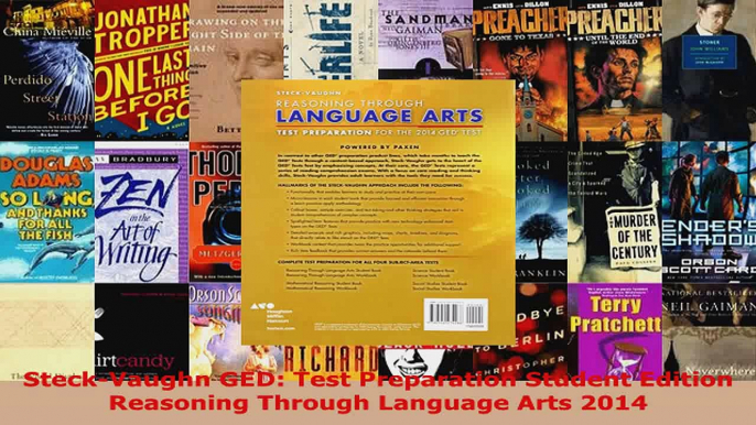 Read  SteckVaughn GED Test Preparation Student Edition Reasoning Through Language Arts 2014 Ebook Free