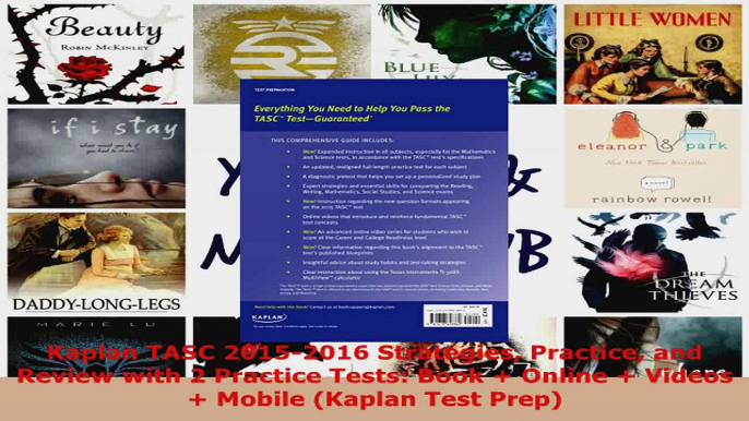 Read  Kaplan TASC 20152016 Strategies Practice and Review with 2 Practice Tests Book  Online Ebook Free