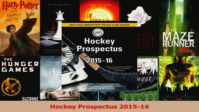 Download  Hockey Prospectus 201516 Ebook Free