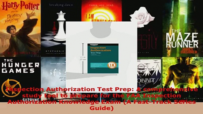 Download  Inspection Authorization Test Prep A comprehensive study tool to prepare for the FAA PDF Online