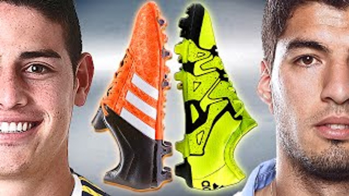 James Rodriguez VS Suarez - Boot Battle: adidas ACE vs X - Test & Review
