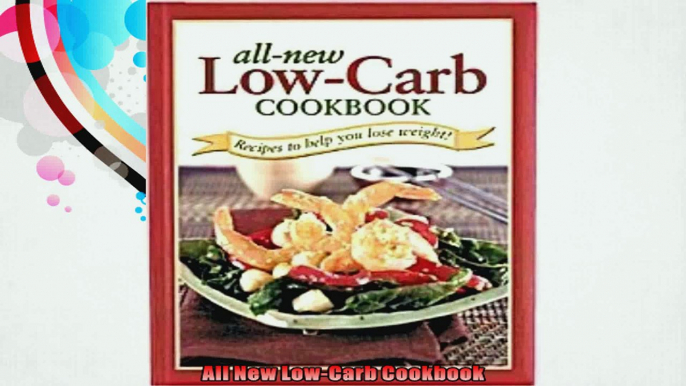 All New LowCarb Cookbook