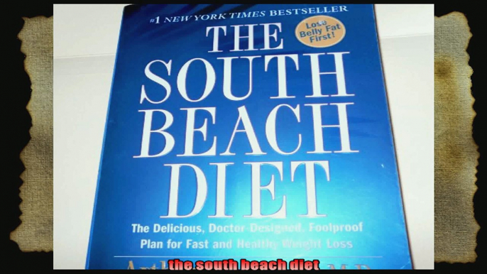 the south beach diet