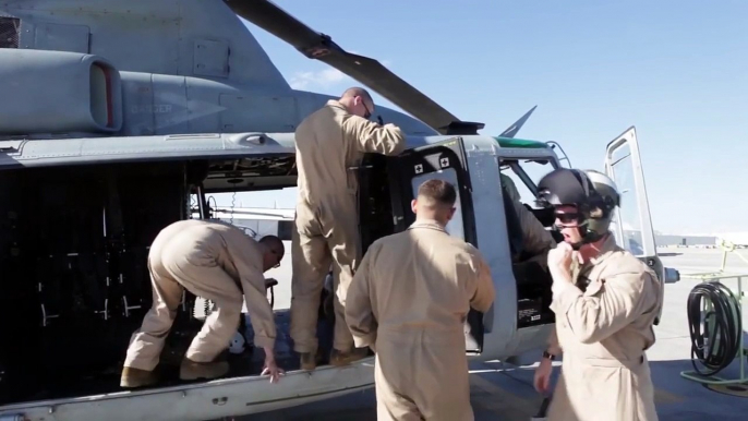 3 Marines, A Dog, A Rope and . A Helicopter: US Marines Special Force Extraction