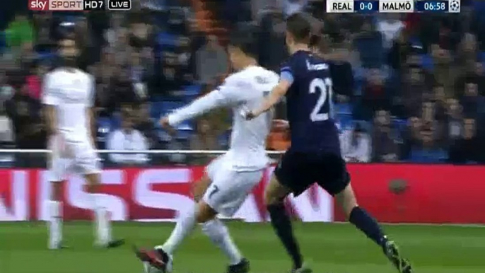 Cristiano Ronaldo Incredible SKILLS & Gets INJURED REAL MADRID 0-0 Malmo UCL