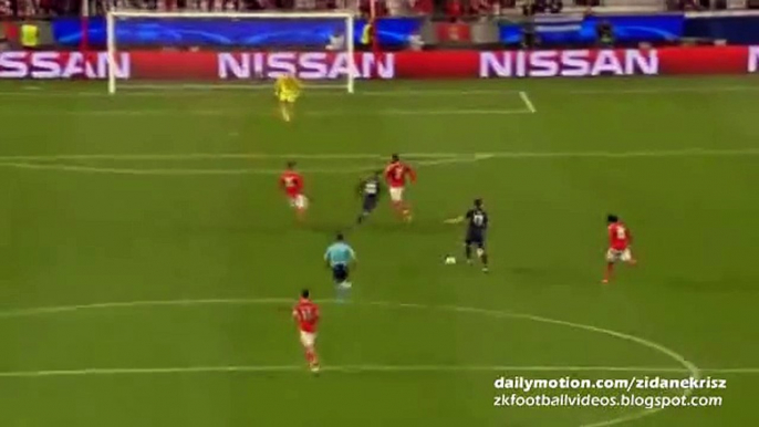 Saúl Niguez Amazing Long Range Chance - Benfica v. Atletico Madrid Champions League 08.12.2015 HD