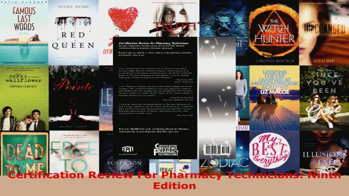 Read  Certification Review For Pharmacy Technicians Ninth Edition EBooks Online