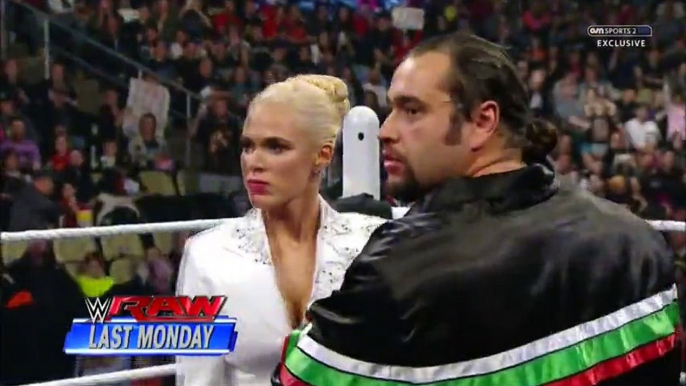 Renee Young Interviews Lana and Rusev