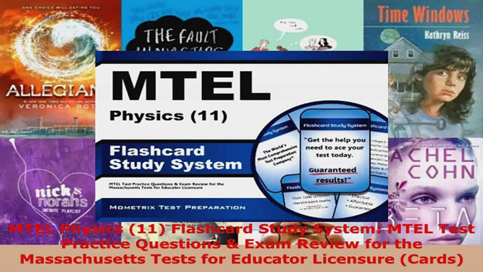 Read  MTEL Physics 11 Flashcard Study System MTEL Test Practice Questions  Exam Review for PDF Free