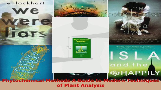 Read  Phytochemical Methods A Guide to Modern Techniques of Plant Analysis EBooks Online