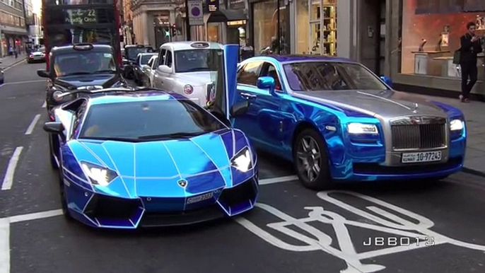 The Great Arab Supercar Invasion in London, Summer 2015