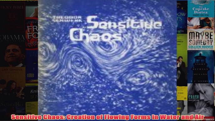 Sensitive Chaos Creation of Flowing Forms in Water and Air