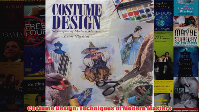 Costume Design Techniques of Modern Masters