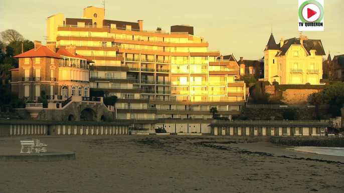 Ille-et-Vilaine: Dinard, soleil plage de l'Ecluse en hiver - Paris Bretagne Télé