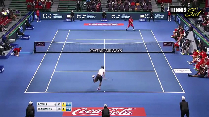 [HD] Goran Ivanisevic vs Carlos Moya Highlights IPTL KOBE 2015 (1)