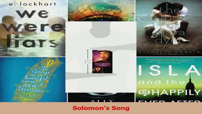 Read  Solomons Song Ebook Free