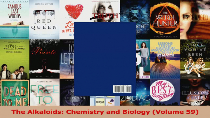 PDF Download  The Alkaloids Chemistry and Biology Volume 59 PDF Online